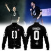 Linkin Park From Zero World Tour to Festivalpark in Werchter, Belgium Baseball Jacket