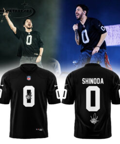 Linkin Park brought their From Zero World Tour to Festivalpark in Werchter, Belgium x Mike Shinoda Football Jersey
