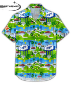 Los Angeles Dodgers Hawaiian Shirt