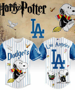 Los Angles Dodges X Peanuts X Harry Potter 2026 Limited Edition Baseball Jersey