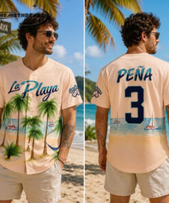 Coastal Connect Series “La Playa” Pena Baseball Jersey