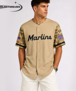 Marlins Military Appreciation Night Jersey