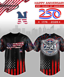 Nashville Sounds x 250 Years USA Anniversary Jersey Limited Edition