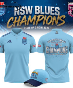 New South Wales Blues 2026 State Of Origin Champions Champions Polo