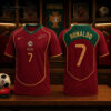 Portugal Vs Spain World Cup 2026 Split Jersey Shirt