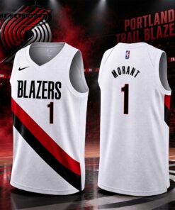N1ke Ja Morant Portland Trail Blazers Number 1 Edition Basketball Jersey