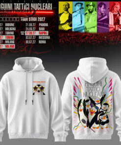 Pinguini Tattici Nucleari Tour Stadi 2027 Hoodie & Tee
