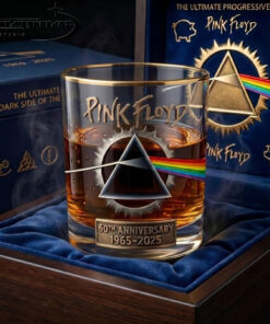 Pink Floyd 60th Anniversary Commemorative Whiskey Glass