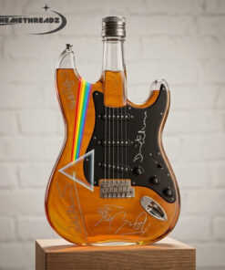 Pink Floyd Guitar-Shaped Limited Edition Whiskey Bottle