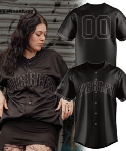Portland Pickles 2026 Emo Night Black Special Baseball Jersey
