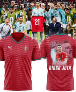 Portugal Diogo Jota Memorial Special Edition Football Jersey
