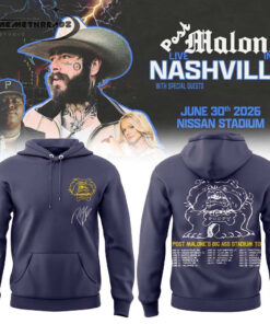 Post Malone Big Ass Stadium Tour 2026 With BigXthaPlug And Carter Faith Hoodie & Tee