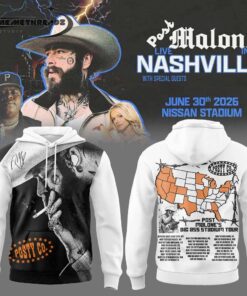 Post Malone Big Ass Stadium Tour 2026 With BigXthaPlug And Carter Faith Limited Hoodie & Tee