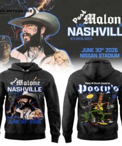 Post Malone Big Ass Stadium Tour 2026 With BigXthaPlug And Carter Faith Washed Limited Hoodie & Tee