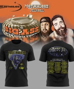 Post Malone Big Ass Stadium Tour Hoodiee & Tee