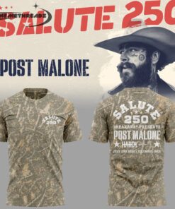 Post Malone Salute 250 Columbus, OH Limited Edition T-Shirt