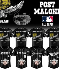 Post Malone X MLB All Team “The Big Ass Stadium Tour 2026” Special Version