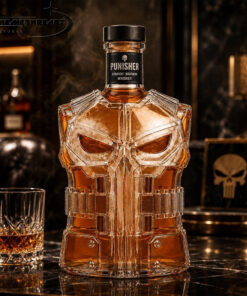 Punisher Skull Tactical Armor Whiskey Bottle – Limited Edition Punisher Skull Tactical Armor Whiskey Bottle – Limited Edition