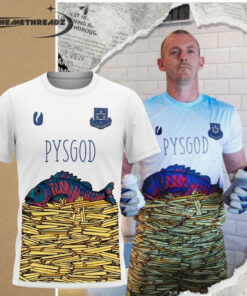 Pysgod Fish and Chips Viral Football Goalkeeper Shirt