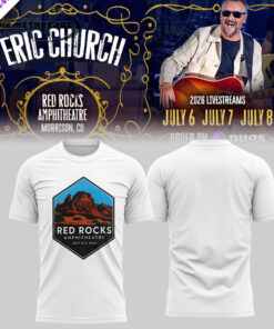 Red Rocks Amphitheatre 2D T-Shirt