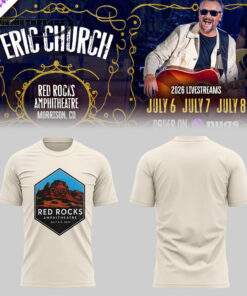 Red Rocks Amphitheatre 2D T-Shirt