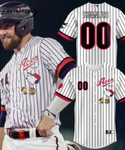 Reno Aces x 2026 Peanuts Night Limited Edition Baseball Jersey