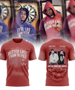 Romeo Santos & Prince Royce Mejor Tarde Que Nunca Tour 2026 Special Edition Hoodie & Tee Romeo Santos & Prince Royce Mejor Tarde Que Nunca Tour 2026 Special Edition Hoodie & Tee