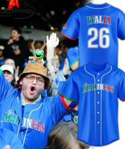 Seattle Mariners Italian Heritage 2026 Limited Edition Baseball Jersey