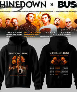 Shinedown X Bush Co-Headline Australian & NZ Tour Limited Hoodie and Tee