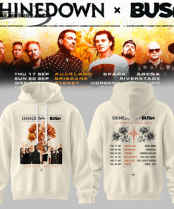 Shinedown X Bush Co-Headline Australian & NZ Tour Limited Hoodie and Tee