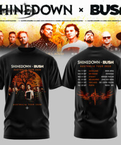 Shinedown X Bush Co-Headline Australian & NZ Tour Limited T-Shirt