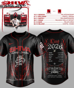 Shiva Live Tour 2026 Baseball Jersey