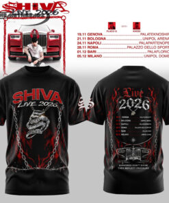 Shiva Live Tour 2026 T-shirt
