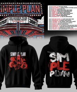 Simple Plan The Bigger Than You Think Tour Premium Hoodie