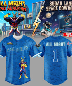 Space Cowboys ⚾🌌 Anime Night Custom Baseball Jersey