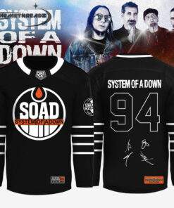 System of a Down “Europe / UK Stadium Tour 2026” signed Special Hockey Jersey