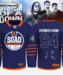 System of a Down “Europe / UK Stadium Tour 2026” signed Special Hockey Jersey