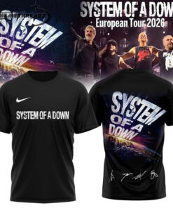 System of a Down “Europe / UK Stadium Tour 2026” signed Tshirt
