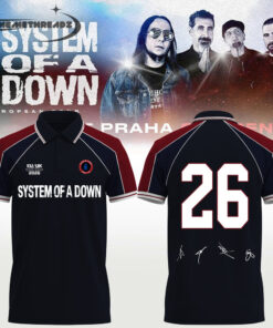System of a Down “Europe / UK Stadium Tour 2026” signed xPolo