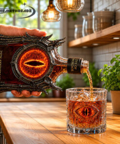 The Lord of the Rings Eye of Sauron Whiskey Bottle