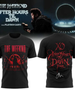 The Weeknd After Hours Til Dawn 2026 Stadium Tour Signature Limited T-Shirt