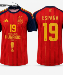 Spain – Lamine Yamal 2026 World Cup Champions Jersey