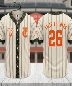 Tyler Childers Snipe Hunt Tour 2026 at Wrigley Field Chicago IL Concert Baseball Jersey