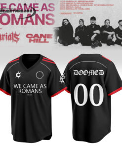 We Came as Romans WAGE WAR – EMERGENCY BROADCAST TOUR 2026 Baseball Jersey