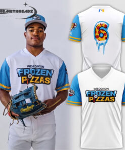 Wisconsin Timber Rattlers x Frozen Pizzas 2026 Limited Edition Football Jersey
