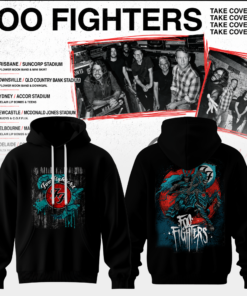 Foo Fighters Take Cover Au/Nz Tour Limited Edition Hoodie & Tee