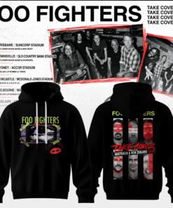 Foo Fighters Take Cover Au/Nz Tour Special Version Hoodie & Tee