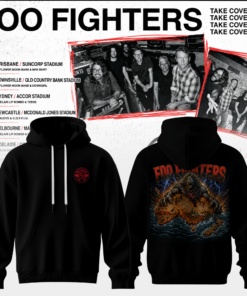 Foo Fighters Take Cover Au/Nz Tour New Hoodie & Tee