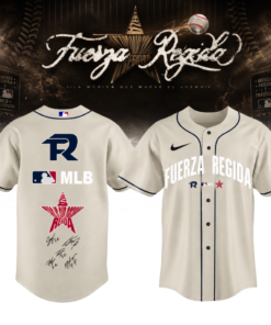 MLB x Fuerza Regida “This Is Our Dream Stadium Tour” 2026 Limited Edition Signature – Jersey MLB x Fuerza Regida “This Is Our Dream Stadium Tour” 2026 Limited Edition Signature – Jersey