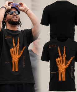 Jalen Brunson  “X-Ray” Signatures Print 2D T-Shirt